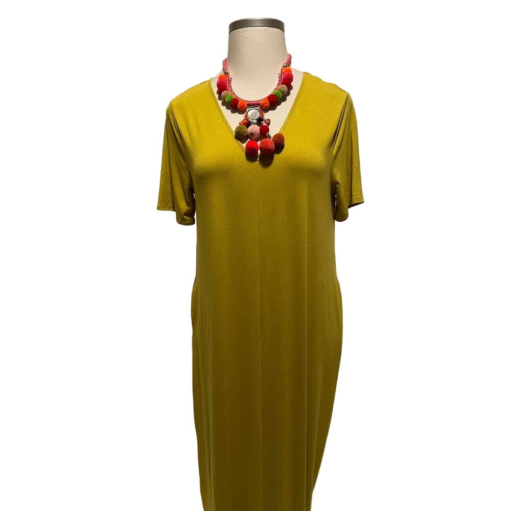 Style‎ Plus Boutique Size 1X Olive Dress